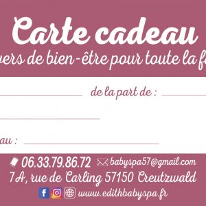 Carte Cadeau